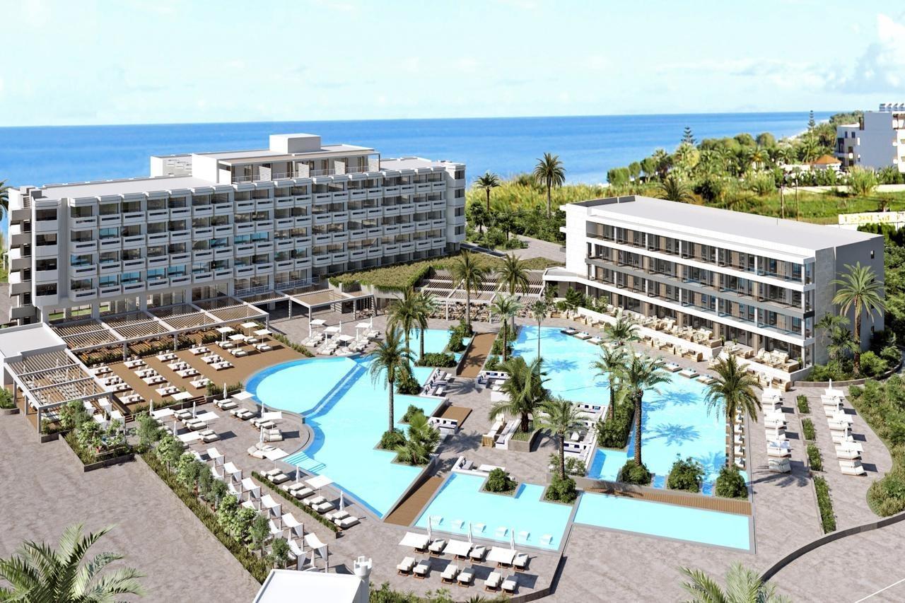 Electra Palace Rhodes Ялисос Екстериор снимка The resort's main pool