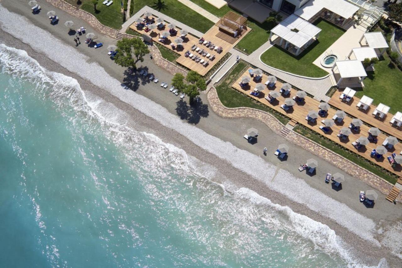 Electra Palace Rhodes Ялисос Екстериор снимка Aerial view of the beach